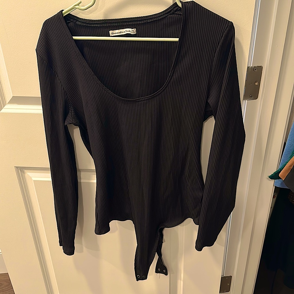 Abercrombie ribbed bodysuit
